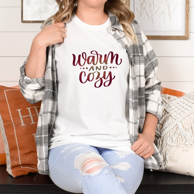 Varm och Mysigt Långärmad, avföring Kvinnor T Shirt (Skapare uppladdad)