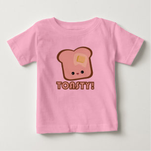 Varm och skön Kawaii! Rostat brödranka T-shirt