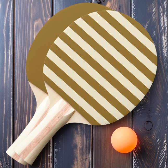 Varm ökenpolostripig och enfärgad pingisracket (Skapare uppladdad)