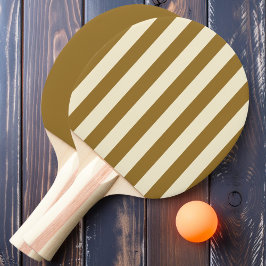 Varm ökenpolostripning och enfärgad  pingisracket