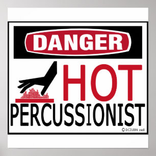 Varm Percussionist Poster