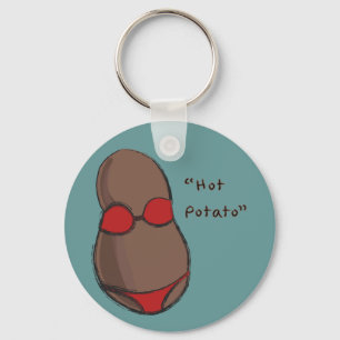 Varm potatis nyckelring