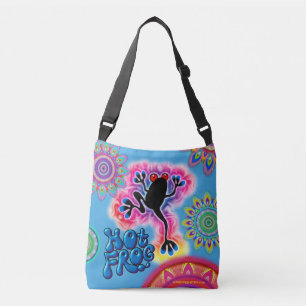 Varm psychedelic grodaBoho surfa Axelväska