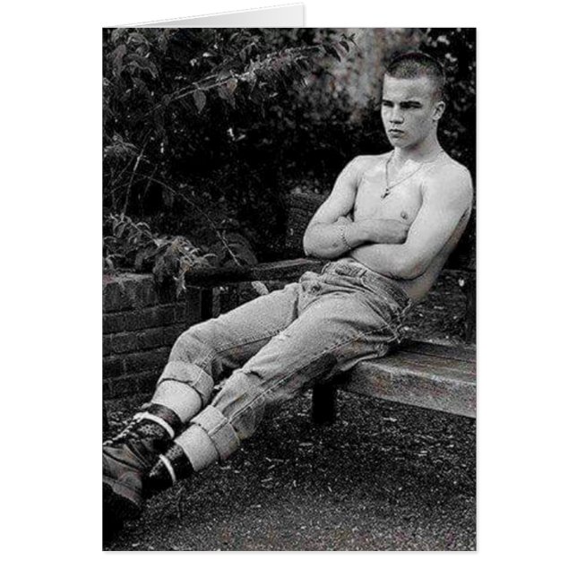 Varm Punk Hälsningskort (Framsidan)