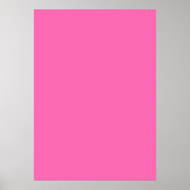 Varm rosa affisch (Framsidan)