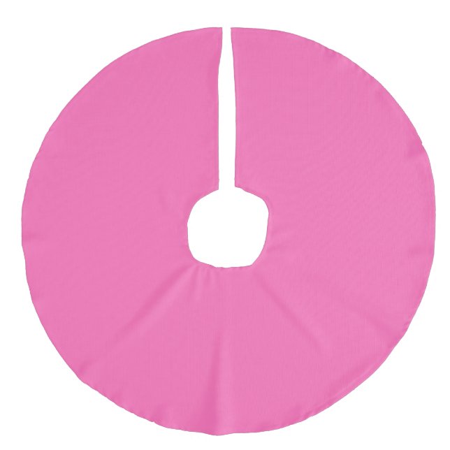 Varm Rosa Julgransmatta Fusklinne (Framsidan)