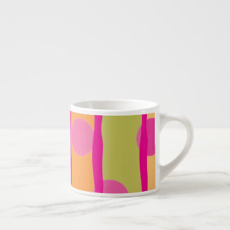 Varm rosa och glad Expresso-mugg Espressomugg