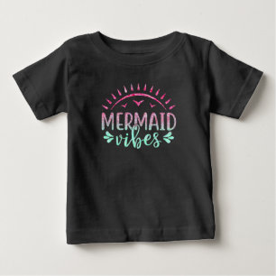 Varm rosa och grön glitter Självskrytt Hajmode T Shirt