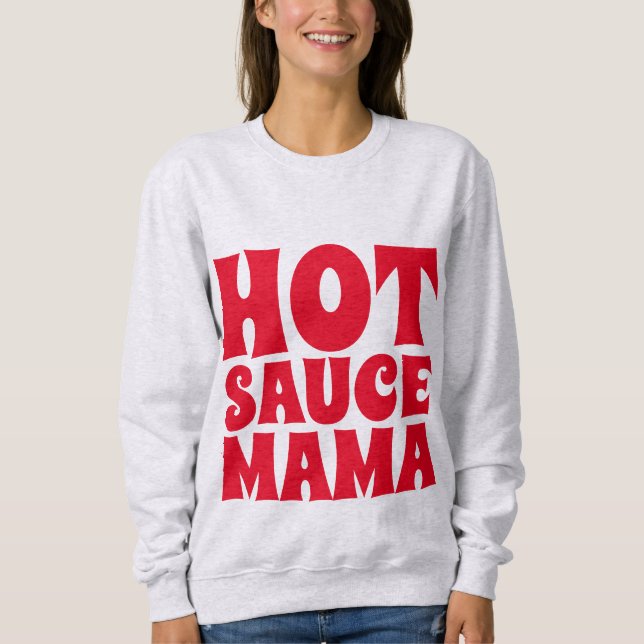VARM SAUCE MAMMA MAMMA T-shirts (Framsida)