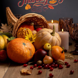 Varm Skördefest – Inbjudan till Thanksgiving