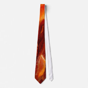 Varm smaskig salt baconstrukturdekor slips