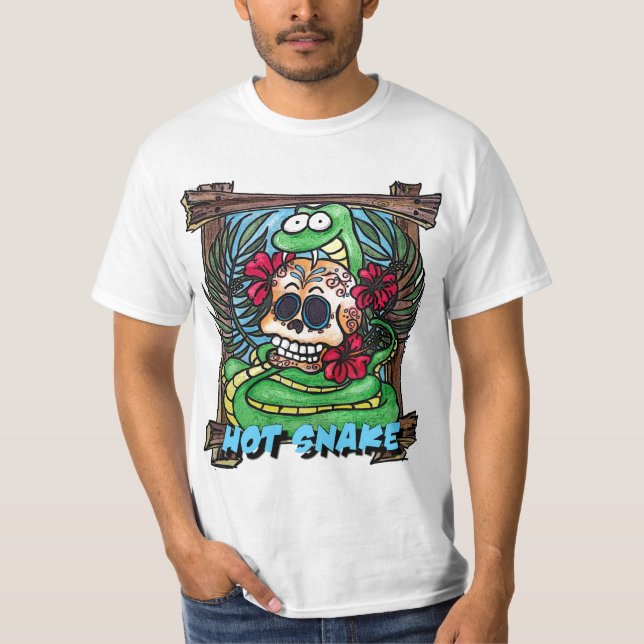 VARM SNAKE2poster T-shirt (Framsida)