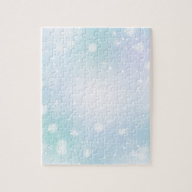 Varm snöflingor för kricka- och pussel (Vertikal)