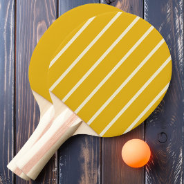 Varm solrosrandig och enfärgad pingisracket