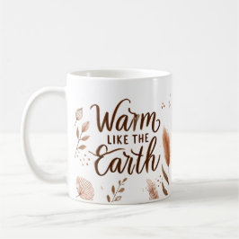 Varm som jorden Mugg - Aesthetic Boho Coffee Cu