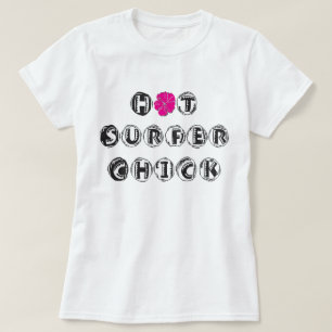 Varm surfarechick t-shirt