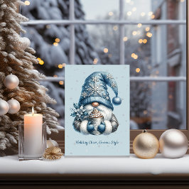 Varm Tomte Cacao Helgkort