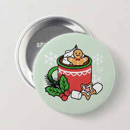 Varm upp med Snö-kallelse - vinterdryck Knapp