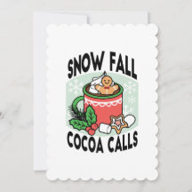 Värm upp med Snöfall Kakao Samtal - Vinterdryck