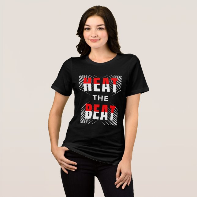 Värm upp takten t shirt (Framsida Full)