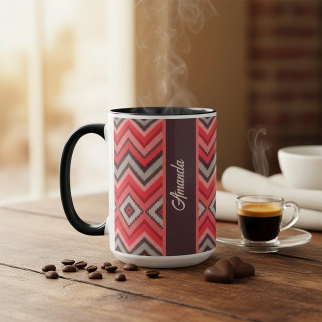 Varm V-chevron Mugg (Skapare uppladdad)