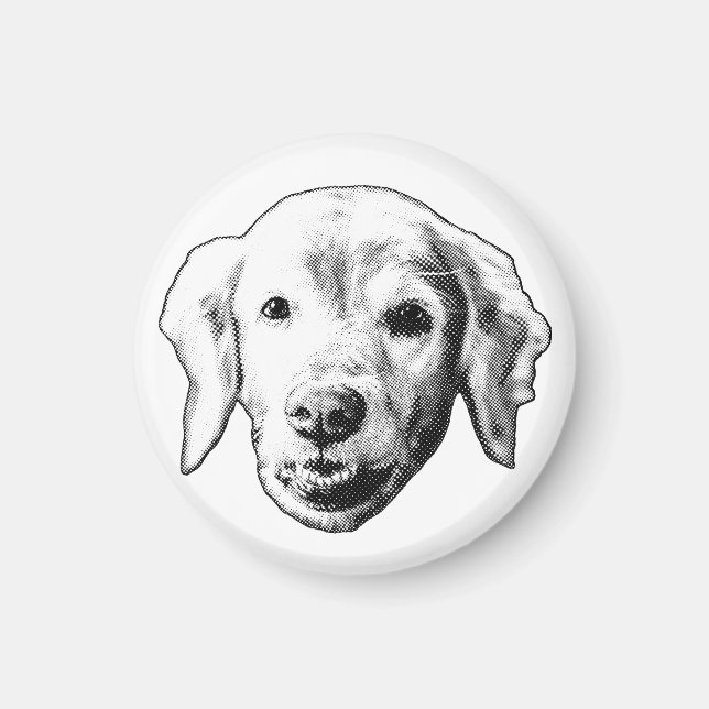 Varm Valp Charm Magnet (Framsidan)