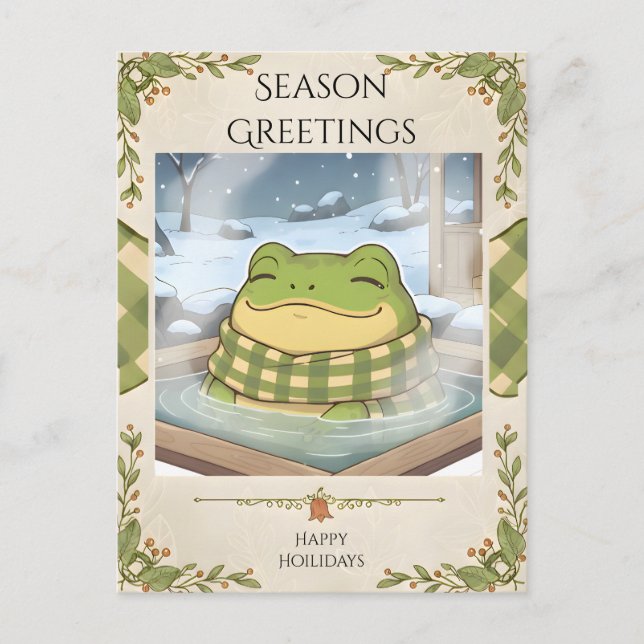 Varm vår vila vykort (Framsida)