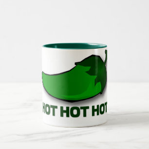 Varm varm varm Jalapenomugg Två-Tonad Mugg