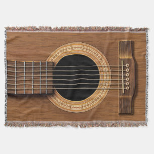 Varm Wood akustisk gitarr Filt