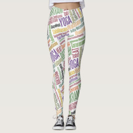 Varm Yoga, Bikram Yoga placerar Asanas Leggings