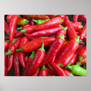 Varma Chilipeppar Poster