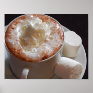 Varma choklad och marshmallows poster