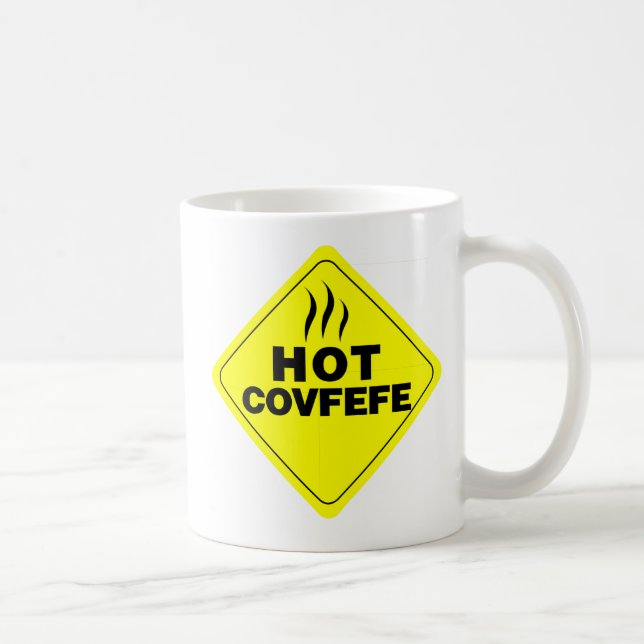 VARMA COVFEFE varnar undertecknar kaffemugggåvan Kaffemugg (Höger)