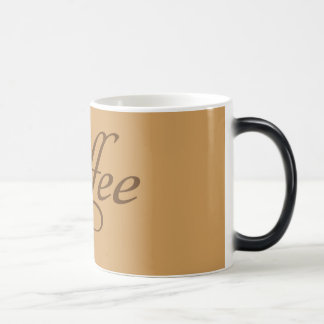 Värma - känsligt kaffe mycket magisk mugg