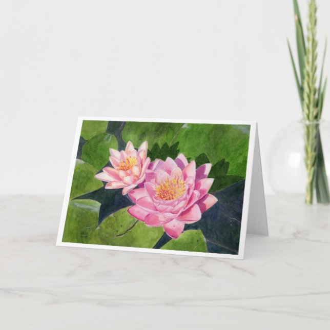 Värma sig i kortet för hälsning för kort (Framsida)