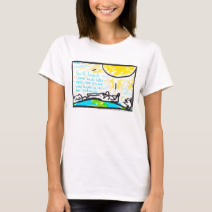 Värma sig i solen t-shirt