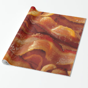 Varma Sizzling remsor av bacon Presentpapper