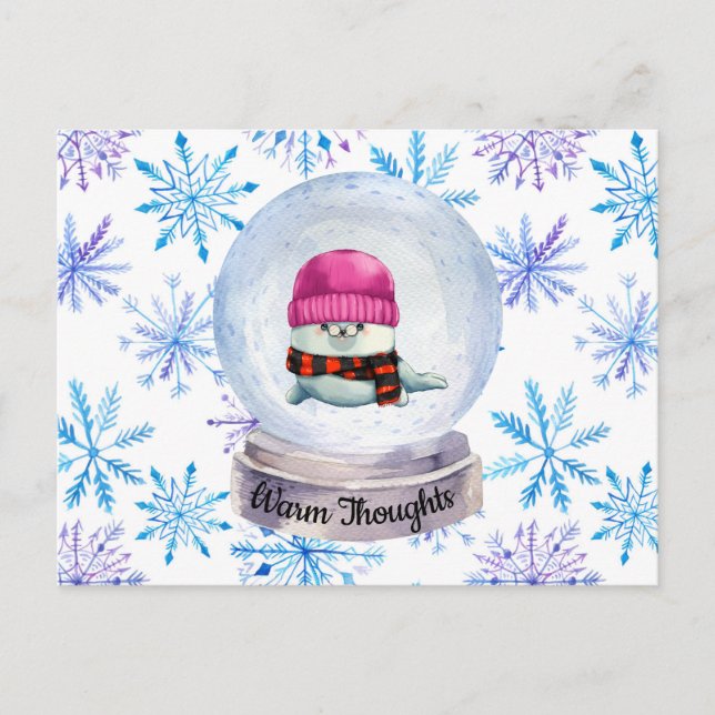 Varma tankar vykort (Framsida)