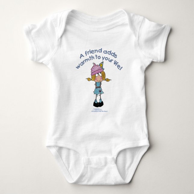 Varma vänner! t-shirt (Framsida)