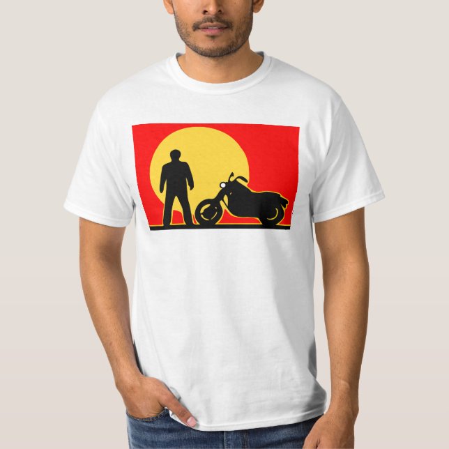 Värma vision och sila tee shirt (Framsida)