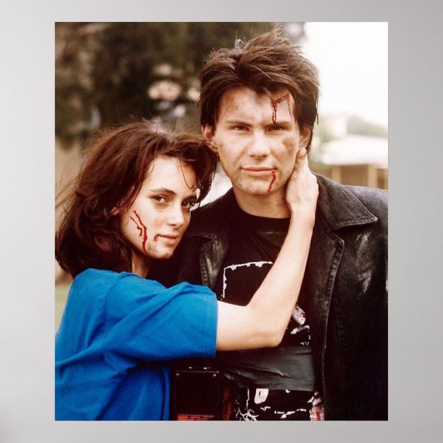 Värmare winona ryder och kristen slater poster (Framsidan)