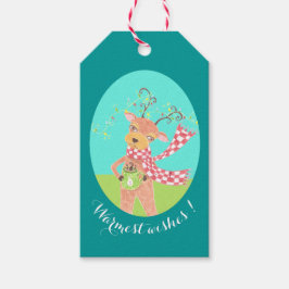 varmaste önskemål - märkre med julklapp presentetikett