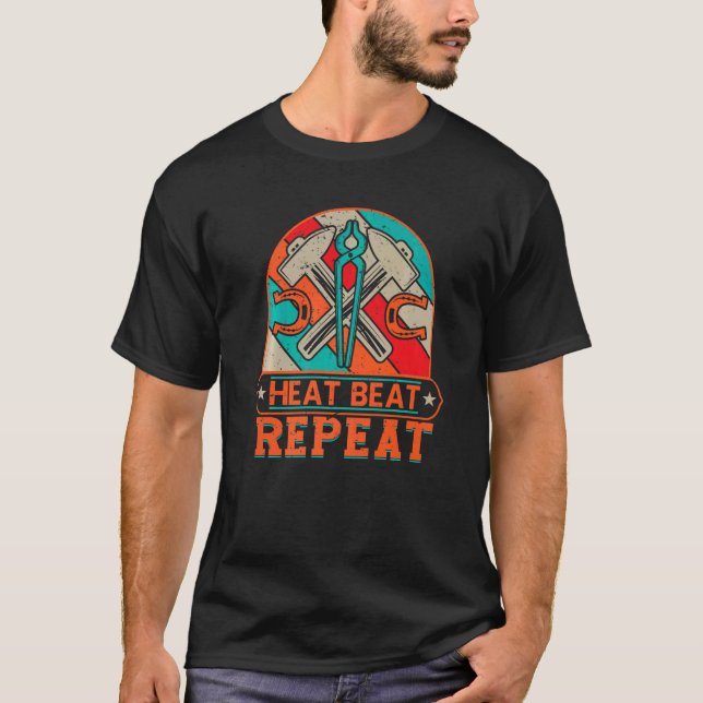 Värme Beat Repeat Blackthing T Shirt (Framsida)