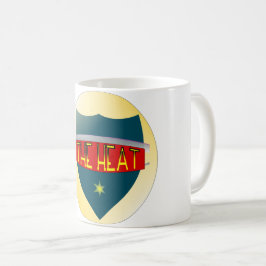 VÄRME - Dold Badge Mugg med Retro Star-styrka