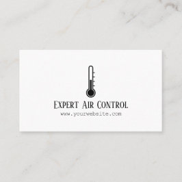 Värme & Kyla, Luftkonditionering HVAC-företag Visitkort