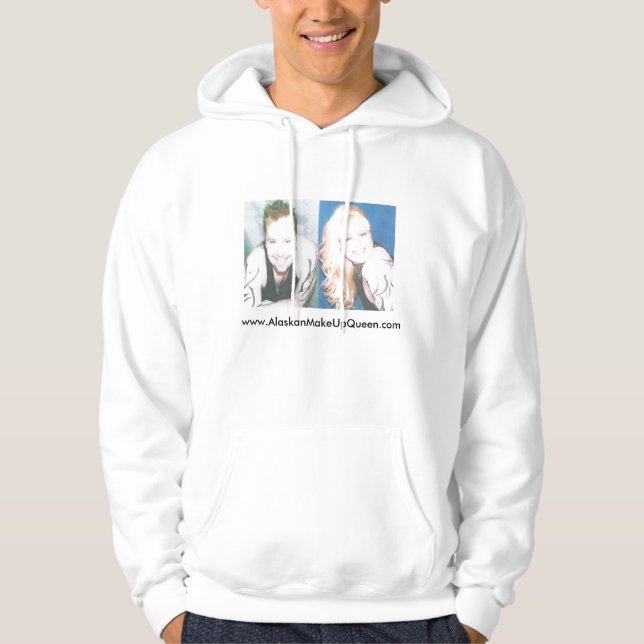 Värme med drottningen hoodie (Framsida)