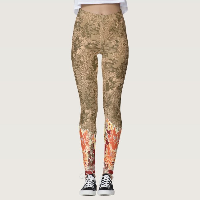 Värme-, urklipp- och gräddskinn | Mysigt passning Leggings (Framsida)