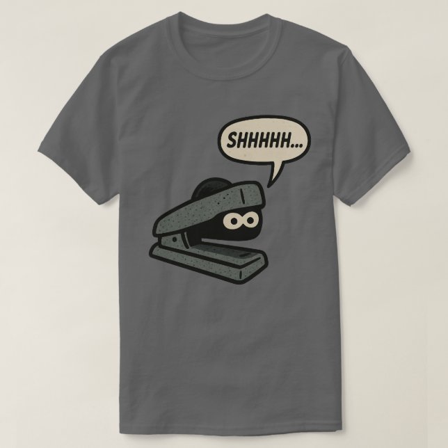 Värme vid 9-5 | "OPERATION: STAPLER" T Shirt (Design framsida)