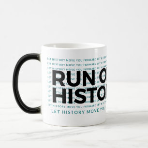 Värmeaktiverad morfing mugg - Springa på histori