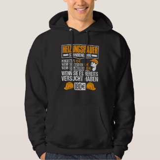 Värmebyggaren har en timlön på minst 45 timmar när hoodie